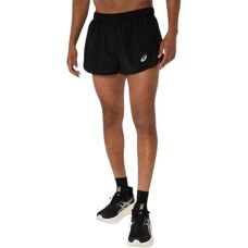 Pantalón corto ASICS Core Split negro intenso - M
