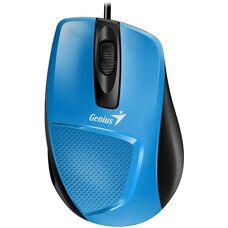 Souris Genius DX-150X - 1000 DPI, Filaire, USB, Rouge/Noir