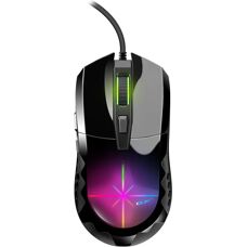 Genius M715 Gaming Egér - Kábel, RGB, 800-7200 DPI, USB, 6 gomb