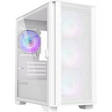 Montech Air 100 ARGB Mini Tower Weiß - PC-Gehäuse