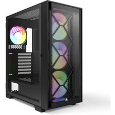 Montech AIR 1000 PREMIUM Tour Midi Noire - Boîtier PC