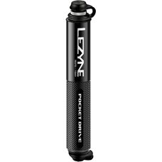 Lezyne Pocket Drive Schwarze Handluftpumpe - Hand Pumps - Cnc Alloy Kompakte Pumpe