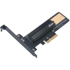 Akasa AK-PCCM2P-02 interfész kártya - Fekete - M.2 PCIe Adapter
