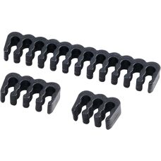 Černá sada kabelových kamev Akasa - 3mm, 24/8/6 Pin, Správa PC