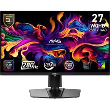 Moniteur MSI MAG 271QP QD-OLED X28 - Quad HD large