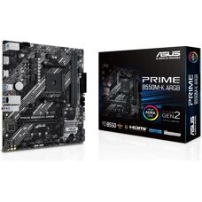 Carte Mère ASUS Prime B550M-K ARGB Micro ATX - Publicité