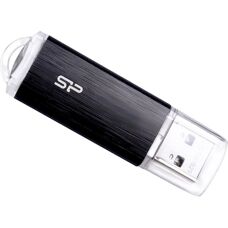 Silicon Power Ultima U02 USB-Stick - 8GB, Schwarz, USB 2.0