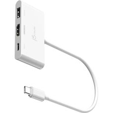 J5create JCA399-N Felületkapcsoló - 4K HDMI & 100W PD - Fehér