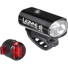 Lezyne Hecto 40L / Femto STVZO Fahrradlicht-Set - Schwarz