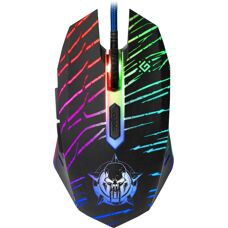 Souris Gaming Defender GM-590L - 12800 DPI, Noir