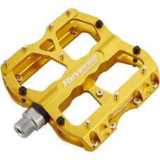 Pedale Reverse Gold - Piattaforma MTB Resistente - 100x100mm