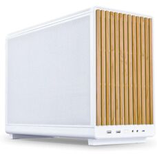 Lian Li A3-mATX Houten Editie - Wit - PC-behuizing