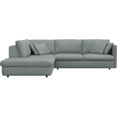 FLEXLUX Lovane Himmelblau Modernes Loungesofa - Sofa