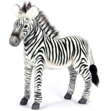 Zèbre en Peluche Doux et Câlin - Jouet en Peluche 32cm - Publicité
