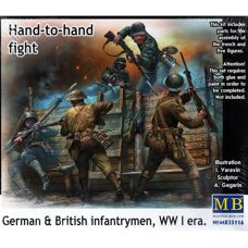 Master Box WWI Combat main à main - Figurines 1:35 - Publicité