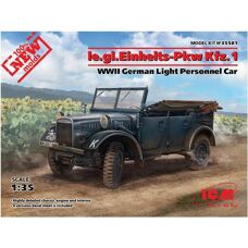 ICM 1:35 Militärmodell - WWII Leichtes deutsches Fahrzeug