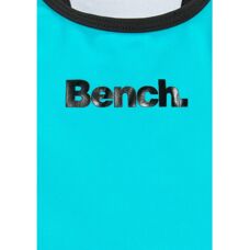 BENCH Türkis-Schwarz Badeanzug mit Racerback - Bademode