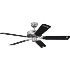Westinghouse Børstet Stål Cyclone Loftventilator - 132cm / 52"