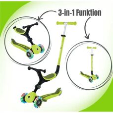 Globber 744 106 Kinder Scooter - 3-in-1 Grün