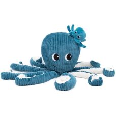 Les Deglingos Polpo Blu in Peluche - Giocattolo di Peluche