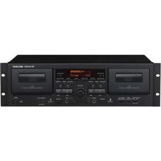 Tascam 202MKVII - Dubbelt kassettdeck med USB-utgång