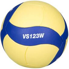 Mikasa VS123W Volleyball - gelb/blau - Größe 5