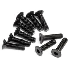 HPI Racing - Z084 - M3x12 - Flachkopf - Schraubensatz