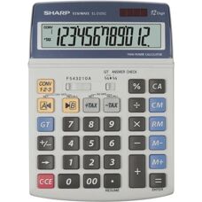 Počítač Sharp EL-2125 C - 12místný LCD, solární a bateriový pohon