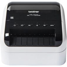 Brother QL-1110NWBC Label Printer - High-Res Wide Format Shipping and Barcode Labels