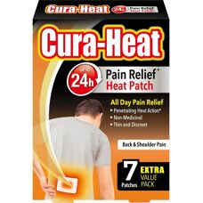 Cura-Heat Back & Shoulder Pain Patches - Pain Relief