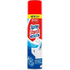 Dylon 2 in 1 Fabric Spray Starch - Fresh Cotton - Easy Iron