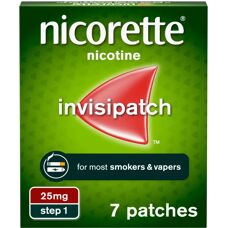 Nicorette Nicotine Patch - Discreet Step 1 - 7 Patches