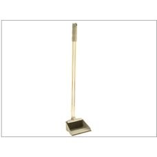 Addis Long Handled Dustpan and Brush Set Metallic