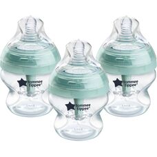 Tommee Tippee Advanced Anti-Colic Baby Bottles - Pack of 3, 150ml