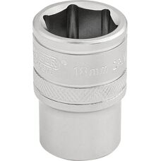 Draper Tools 16608 Socket Set - 18mm, Blue, 1/2" Drive
