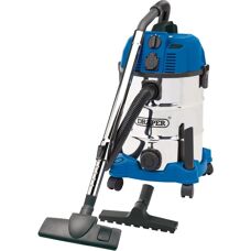 Draper 20529 - Bleu - Aspirateur a sec et humide - Publicité