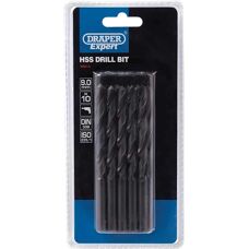 Draper Expert 38815 9,0mm HSS Wiertła - Opakowanie 10