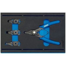 Draper - Austauschbare Circlip-Zange-Set - 160mm - 5 Stück