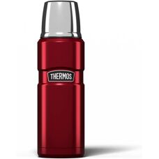Thermos Stainless Steel King Flask - 470ml, Red - Thermos Flask