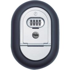 Yale Y500/187/1 Safe - Key & Combo - Wall Mount - Weatherproof
