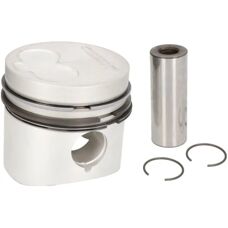 NURAL 87-109500-00 Piston - With segment support - 76.5mm