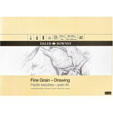 Daler-Rowney Daler Rowney Bloc de dibujo de grano fino - A2
