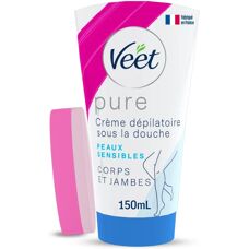 Creme Depilatório para Duche Veet para Pele Sensível (150 ml)