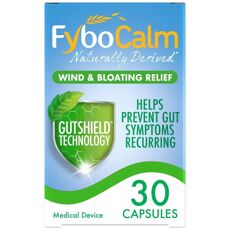 FyboCalm - Wind & Bloating Relief Capsules - 30 Capsules