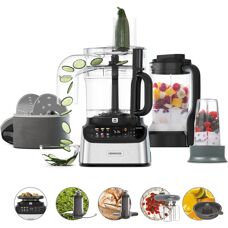 Kenwood PRO FDM73.850SS - Gris - Robot culinaire - Publicité