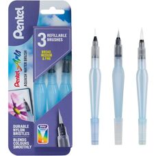 Set di Pennelli ad Acqua Pentel Aquash - Pennello ad Acqua
