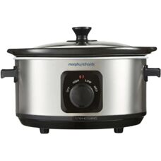 Morphy Richards 460017 - Stainless Steel - Slow Cooker