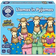 Jeu Mini Llamas en Pyjama - Jeu Éducatif Orchard Toys - Publicité