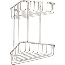 Croydex 2 Tier Corner Shower Basket - Large - Shower Basket
