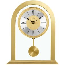 Acctim Colney Gold Mantel Clock - Modern classic design